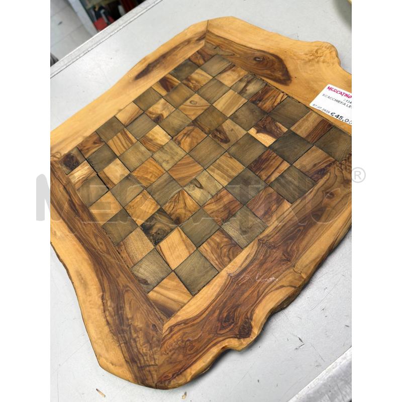 SCACCHIERA LEGNO  | Mercatino dell'Usato Montesilvano 1