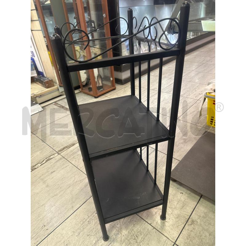 SCAFFALE METALLO NERO  | Mercatino dell'Usato Montesilvano 2