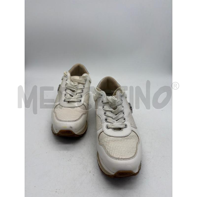 SCARPE BAMBINA LIU JO BIANCHE DETT ARGENTATE | Mercatino dell'Usato Montesilvano 2