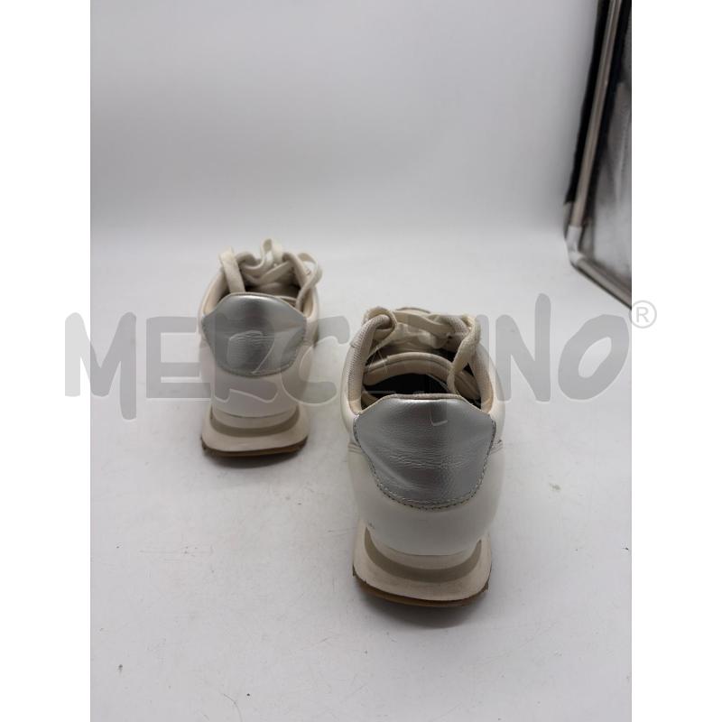 SCARPE BAMBINA LIU JO BIANCHE DETT ARGENTATE | Mercatino dell'Usato Montesilvano 3