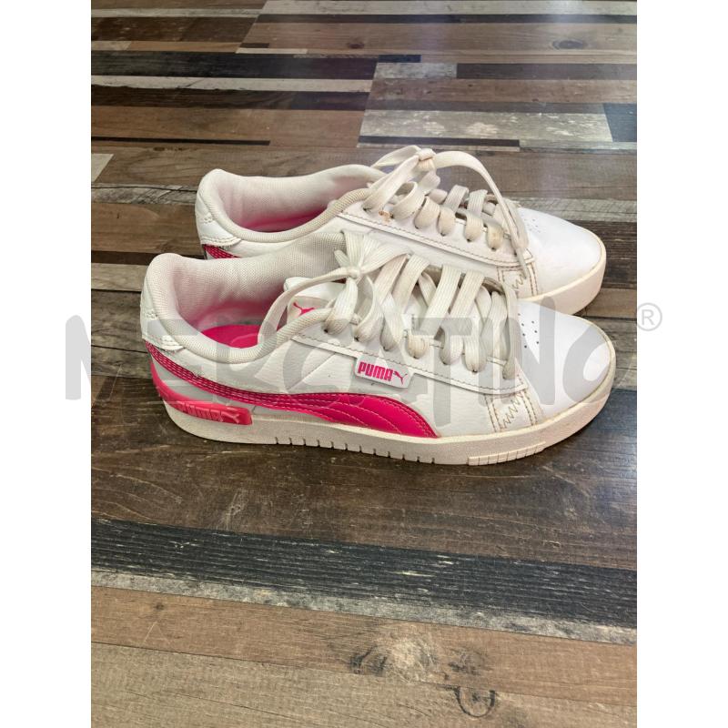 SCARPE BAMBINA PUMA BIANCA ROSA 37  | Mercatino dell'Usato Montesilvano 1