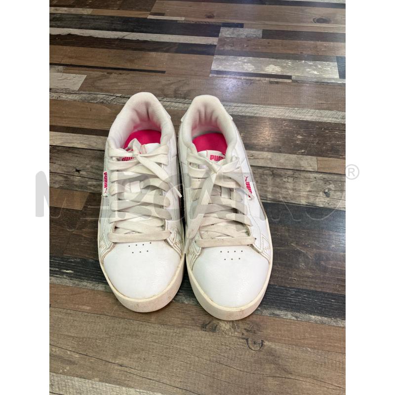 SCARPE BAMBINA PUMA BIANCA ROSA 37  | Mercatino dell'Usato Montesilvano 2