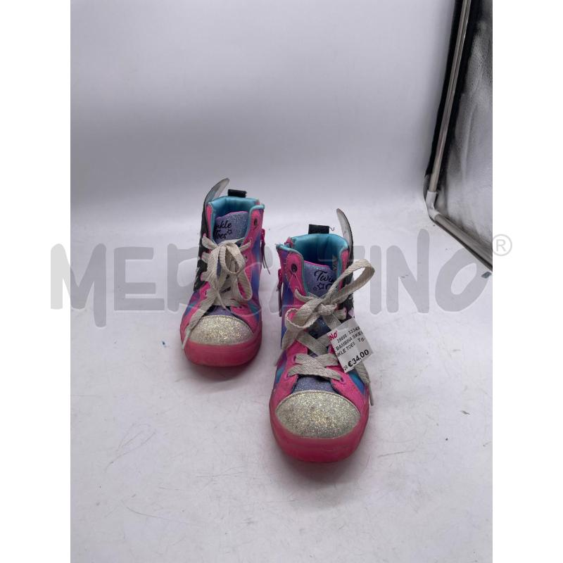 SCARPE BAMBINA SKECHERS TWINKLE TOES GLITTERATE FARFALLA | Mercatino dell'Usato Montesilvano 2