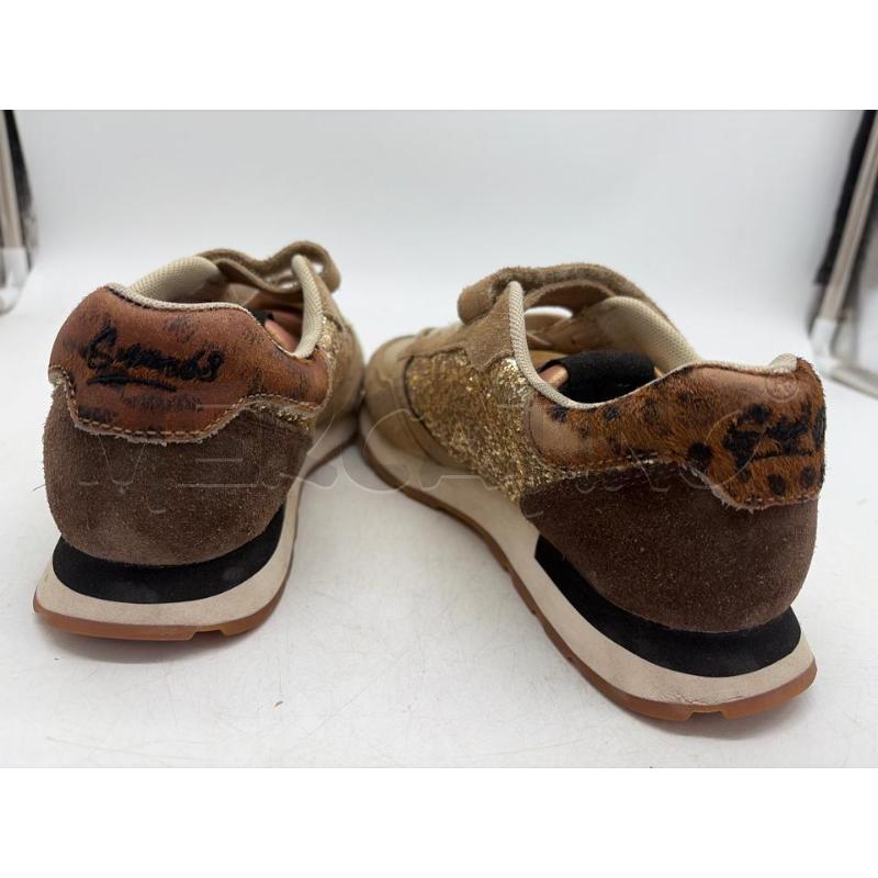SCARPE BAMBINA SUN 68 BEIGE GLITTER CAVALLINO STRAPPO | Mercatino dell'Usato Montesilvano 4