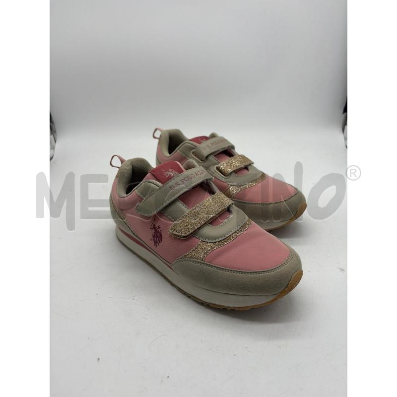 SCARPE BAMBINA US POLO ASSN ROSA  | Mercatino dell'Usato Montesilvano 1