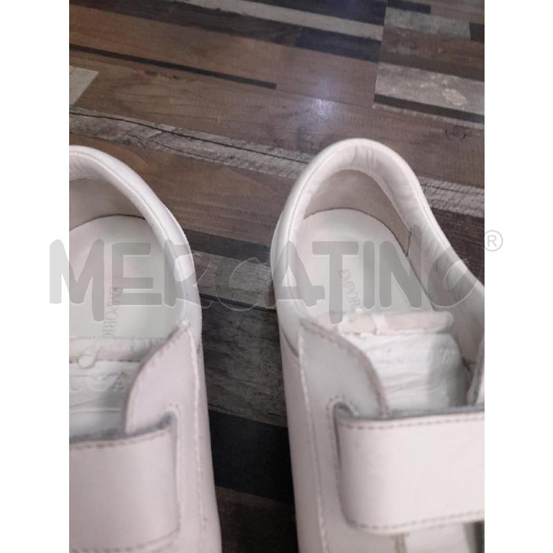 SCARPE BAMBINO ARMANI BIANCHE N .36 | Mercatino dell'Usato Montesilvano 4