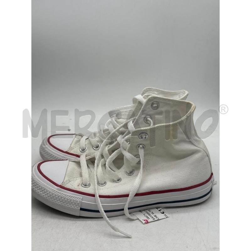 SCARPE BAMBINO CONVERSE BIANCHE ALTE | Mercatino dell'Usato Montesilvano 3