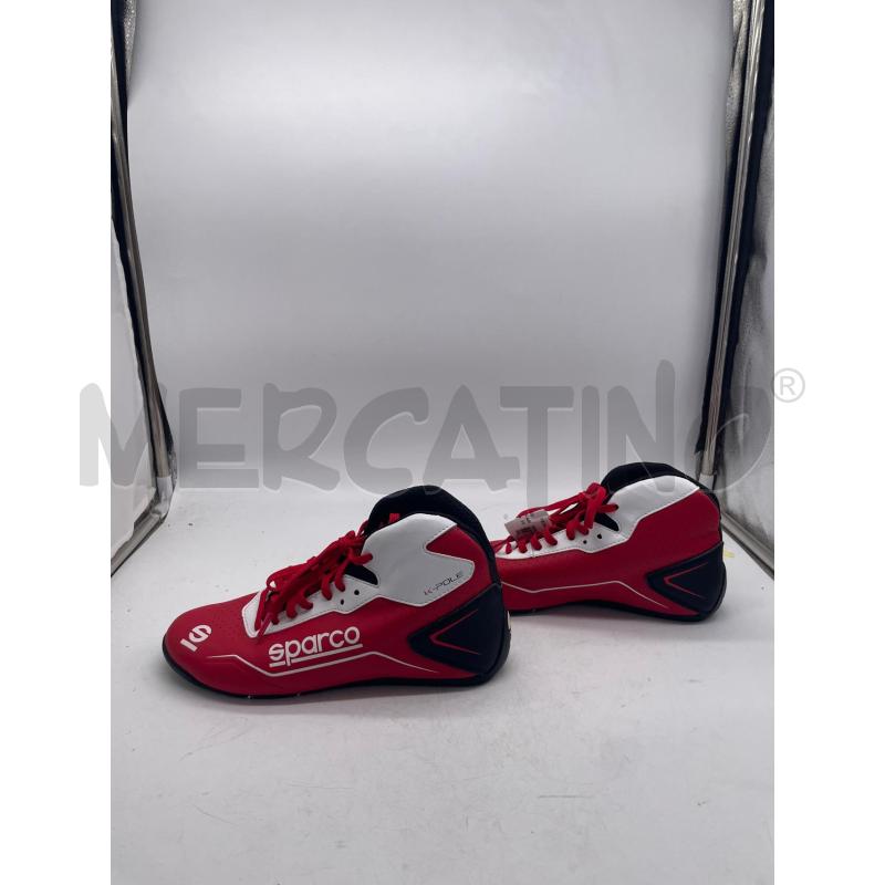 SCARPE BAMBINO GO KART SPARCO ROSSE BIANCHE | Mercatino dell'Usato Montesilvano 2