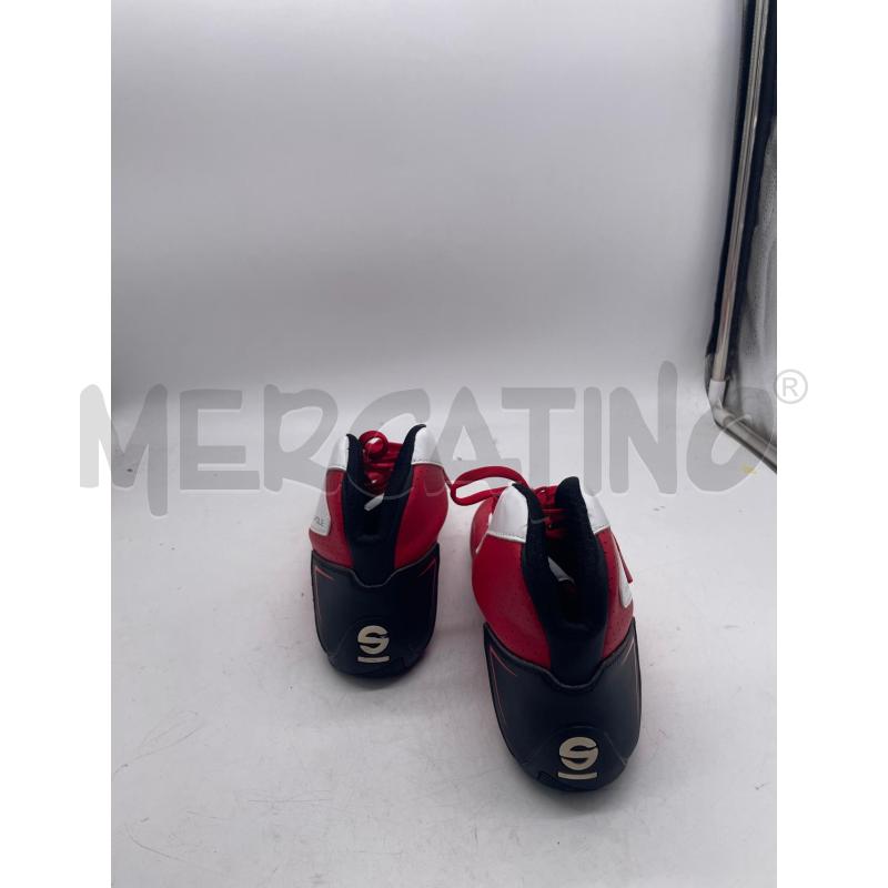 SCARPE BAMBINO GO KART SPARCO ROSSE BIANCHE | Mercatino dell'Usato Montesilvano 3