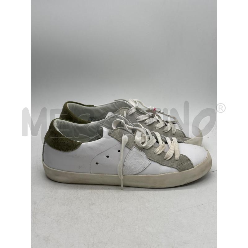 SCARPE BAMBINO PHILIPPE MODEL BIANCHE GRIGIE | Mercatino dell'Usato Montesilvano 1