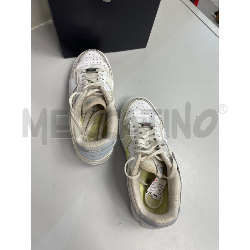 SCARPE DONNA AIR FORCE BEIGE AZZURRE BAFFO GIALLO | Mercatino dell'Usato Montesilvano 4