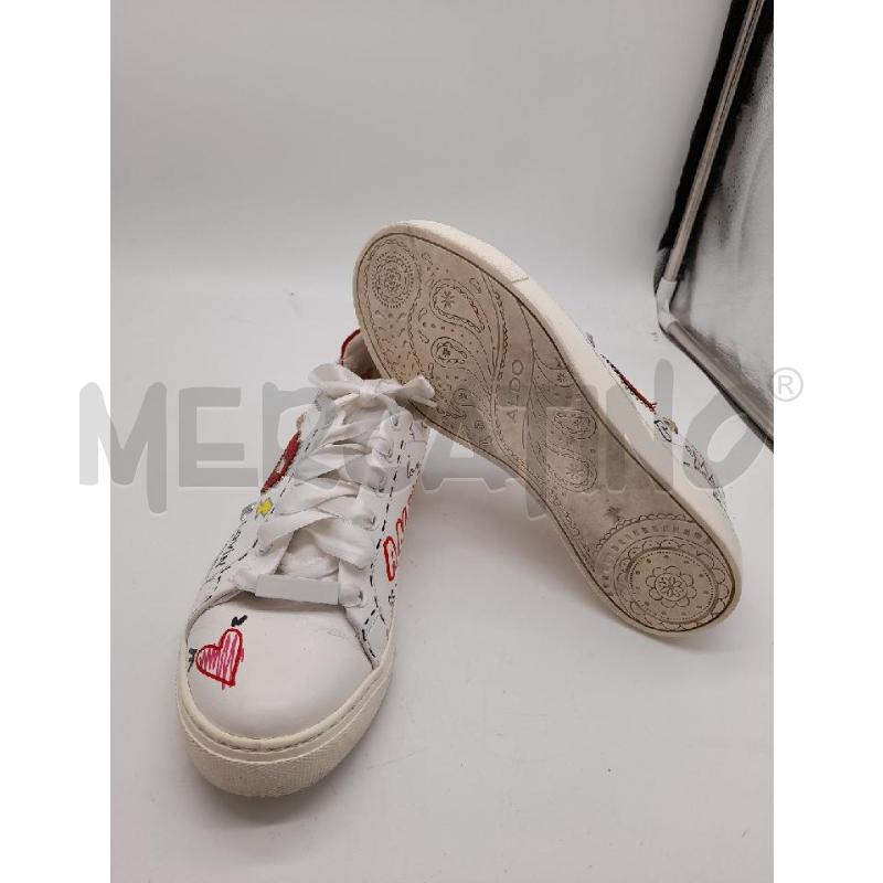 SCARPE DONNA ALDO BIANCHE BACI LACCI | Mercatino dell'Usato Montesilvano 2
