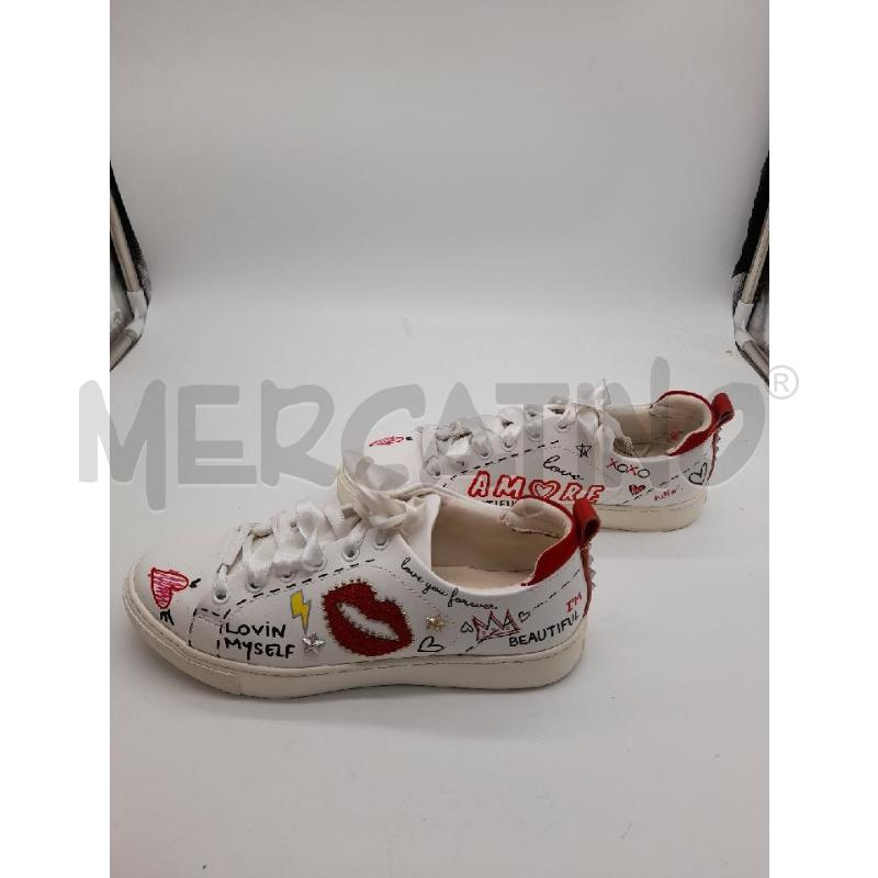 SCARPE DONNA ALDO BIANCHE BACI LACCI | Mercatino dell'Usato Montesilvano 3