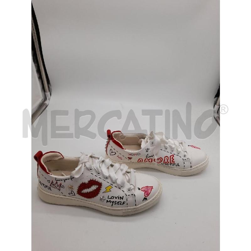 SCARPE DONNA ALDO BIANCHE BACI LACCI | Mercatino dell'Usato Montesilvano 4