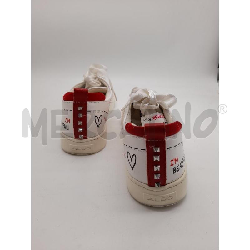 SCARPE DONNA ALDO BIANCHE BACI LACCI | Mercatino dell'Usato Montesilvano 5