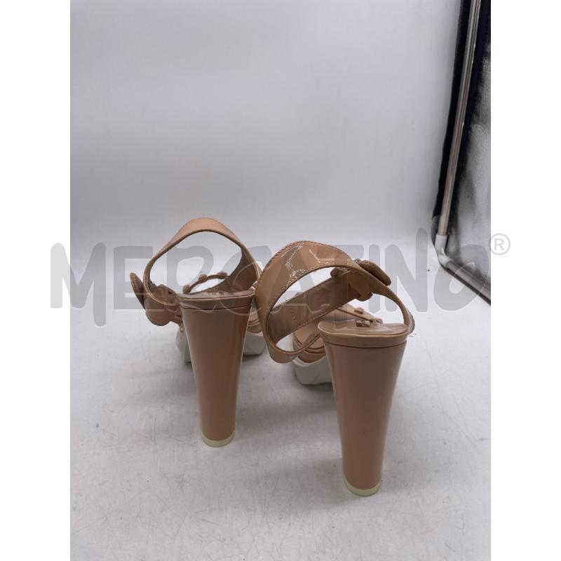 SCARPE DONNA ATOS LOMBARDINI ROSA BORCHIE TACCO BIANCO | Mercatino dell'Usato Montesilvano 3