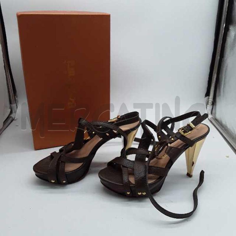 SCARPE DONNA BALDINI VERDE TACCO DORATO N 38 | Mercatino dell'Usato Montesilvano 2
