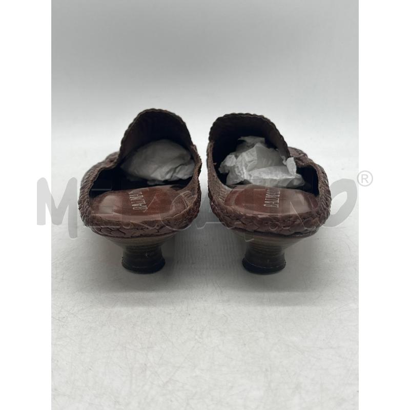 SCARPE DONNA BALMAIN MOCASSINO TACCHETTO VINTAGE MARRO | Mercatino dell'Usato Montesilvano 4