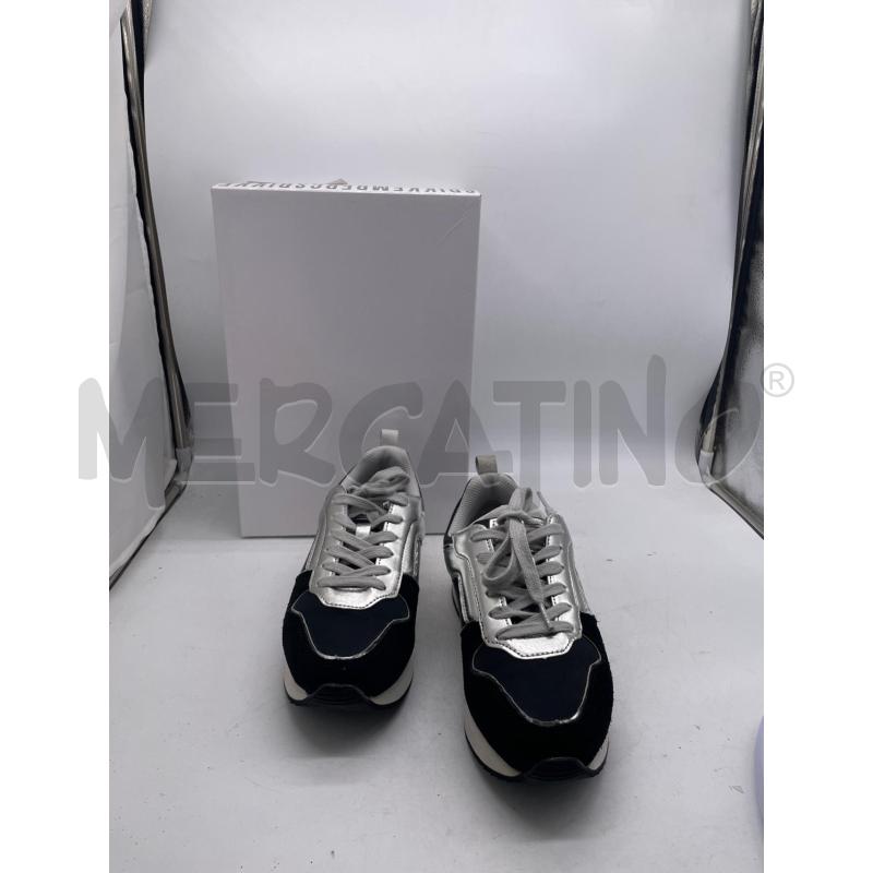 SCARPE DONNA BIKKEMBERGS NERE ARGENTATE LACCI | Mercatino dell'Usato Montesilvano 2