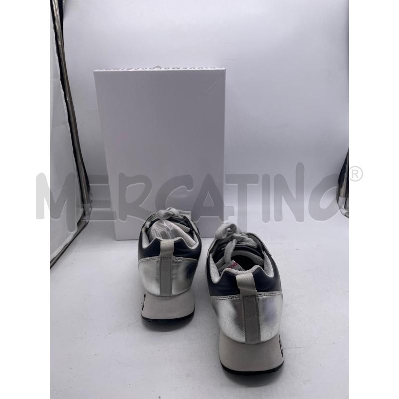 SCARPE DONNA BIKKEMBERGS NERE ARGENTATE LACCI | Mercatino dell'Usato Montesilvano 3
