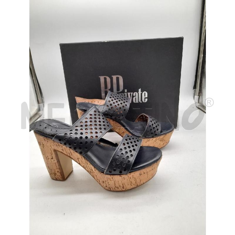 SCARPE DONNA BP PRIVATE BLU PUNTINATE TRAFORATE | Mercatino dell'Usato Montesilvano 1