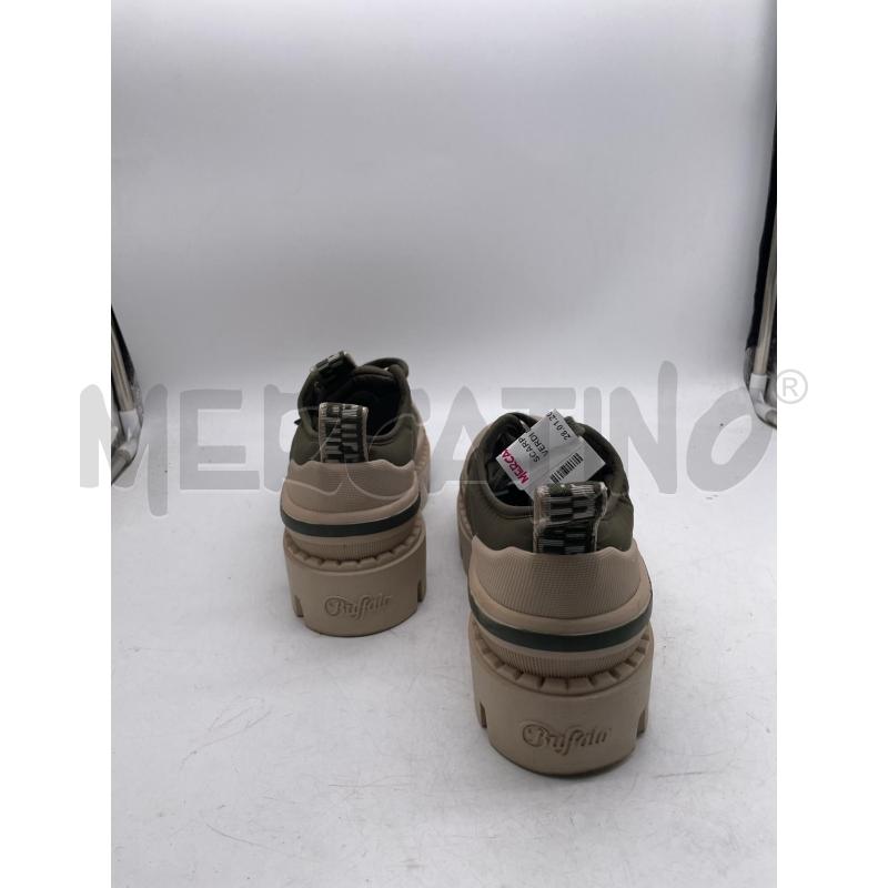 SCARPE DONNA BUFFALO VERDI BEIGE LACCI | Mercatino dell'Usato Montesilvano 3