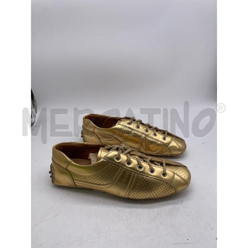 SCARPE DONNA CAR SHOE DORATE LACCI | Mercatino dell'Usato Montesilvano 1