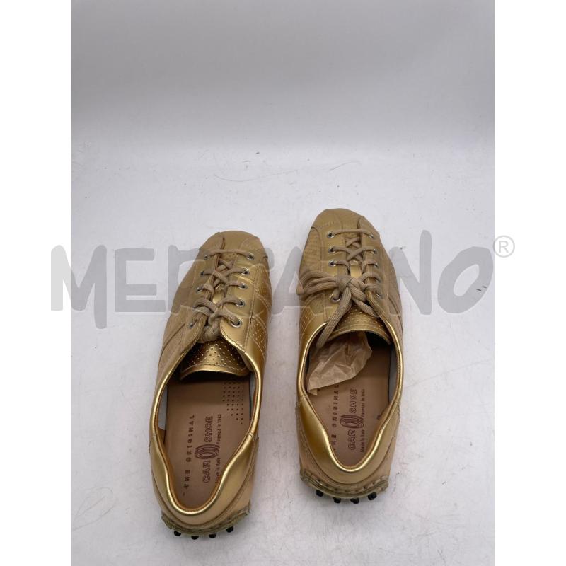 SCARPE DONNA CAR SHOE DORATE LACCI | Mercatino dell'Usato Montesilvano 4