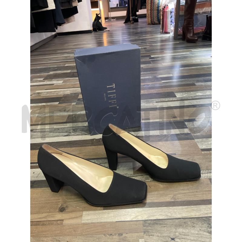 SCARPE DONNA CATHERINE BLU TACCO PUNTA SQUADRATA | Mercatino dell'Usato Montesilvano 1