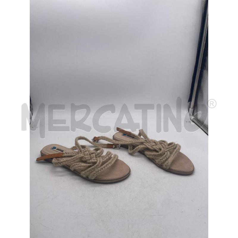 SCARPE DONNA CIABATTE CORDA MTNG N 37 | Mercatino dell'Usato Montesilvano 1