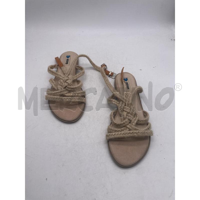 SCARPE DONNA CIABATTE CORDA MTNG N 37 | Mercatino dell'Usato Montesilvano 2