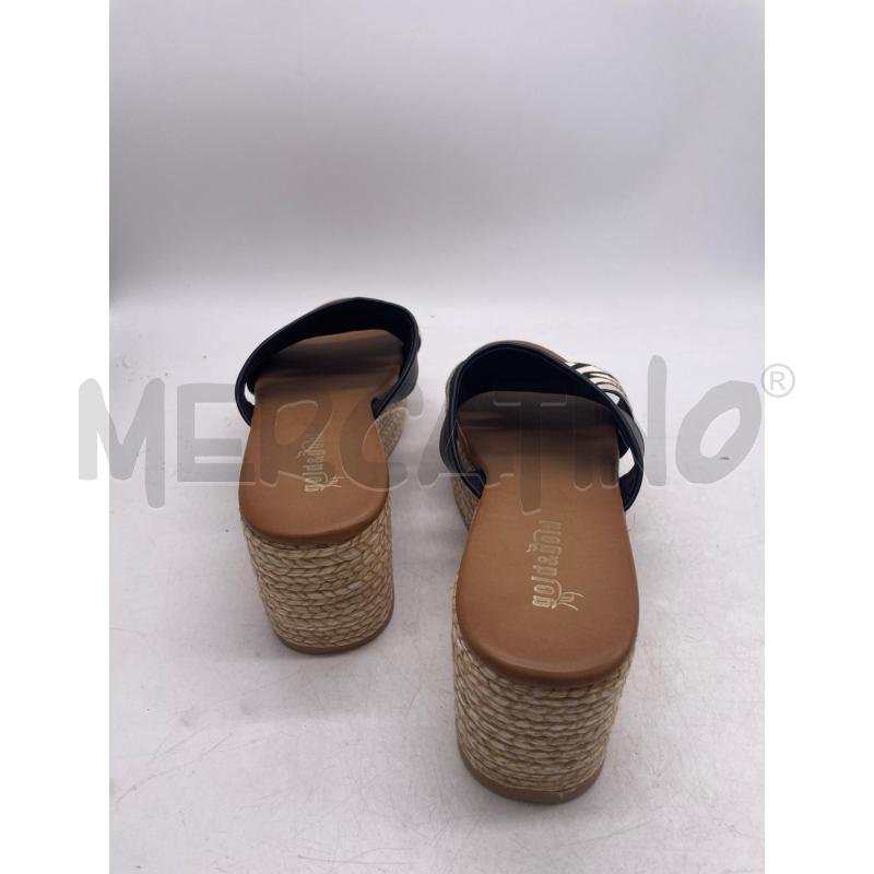 SCARPE DONNA CIABATTE ZEPPA NERE ZEBTARE N 41  | Mercatino dell'Usato Montesilvano 3