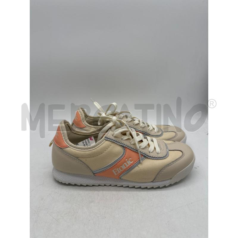 SCARPE DONNA ETONIC PANNA FASCIA ROSA  | Mercatino dell'Usato Montesilvano 1
