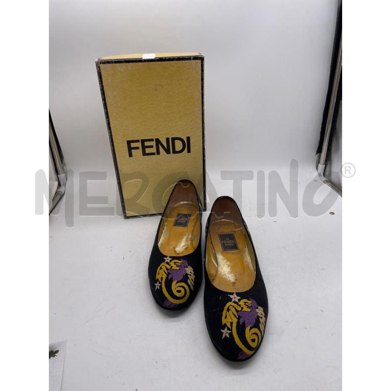 SCARPE DONNA FENDI  NERE N 37 | Mercatino dell'Usato Montesilvano 2