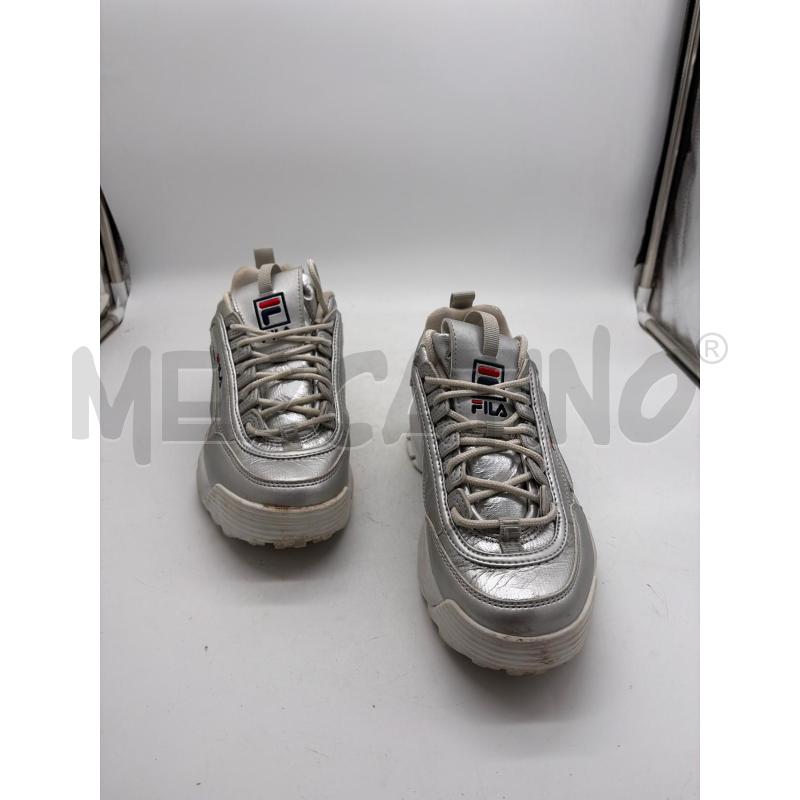 SCARPE DONNA FILA ARGENTATE N 38 | Mercatino dell'Usato Montesilvano 2