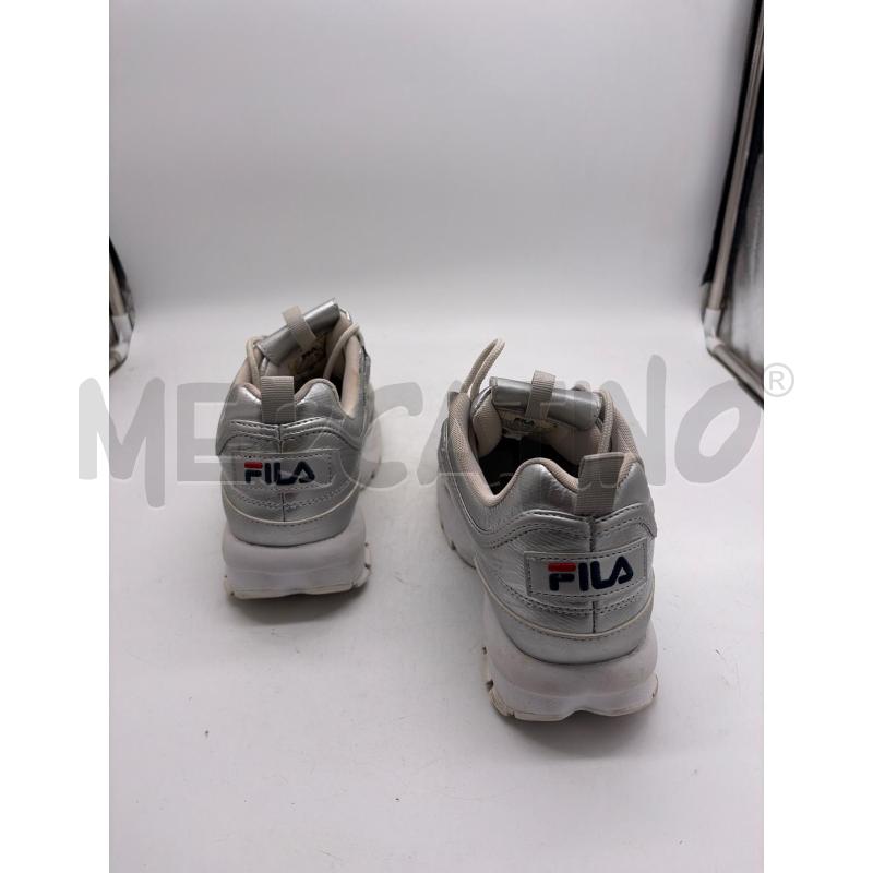 SCARPE DONNA FILA ARGENTATE N 38 | Mercatino dell'Usato Montesilvano 3