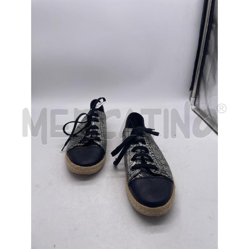 SCARPE DONNA GEOX NERE ARGENTATE | Mercatino dell'Usato Montesilvano 2