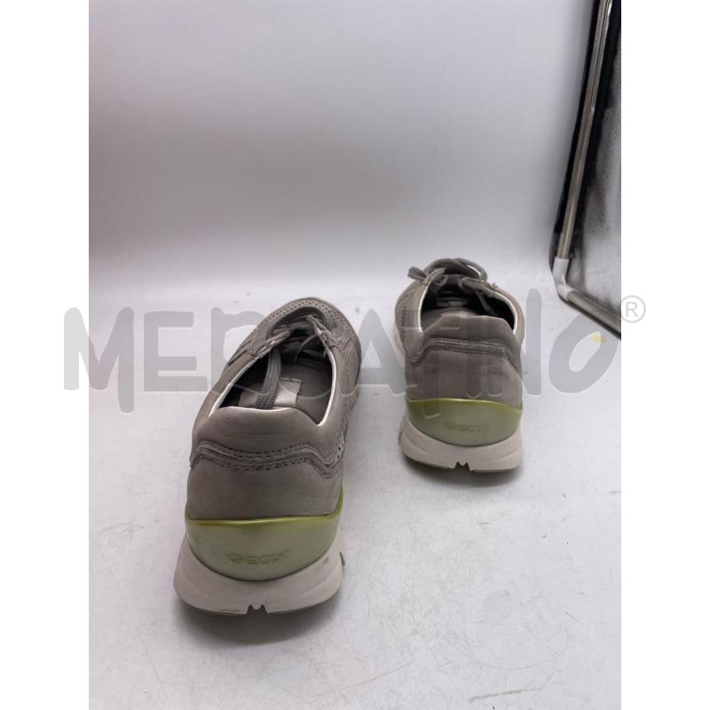 SCARPE DONNA GEOX PUNTINATE GRIGIE LACCI  | Mercatino dell'Usato Montesilvano 3