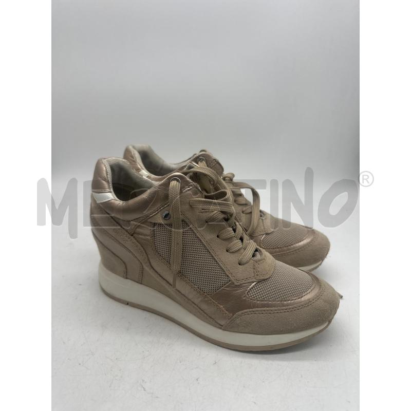 SCARPE DONNA GEOX ROSA BRONZATE LACCI | Mercatino dell'Usato Montesilvano 1
