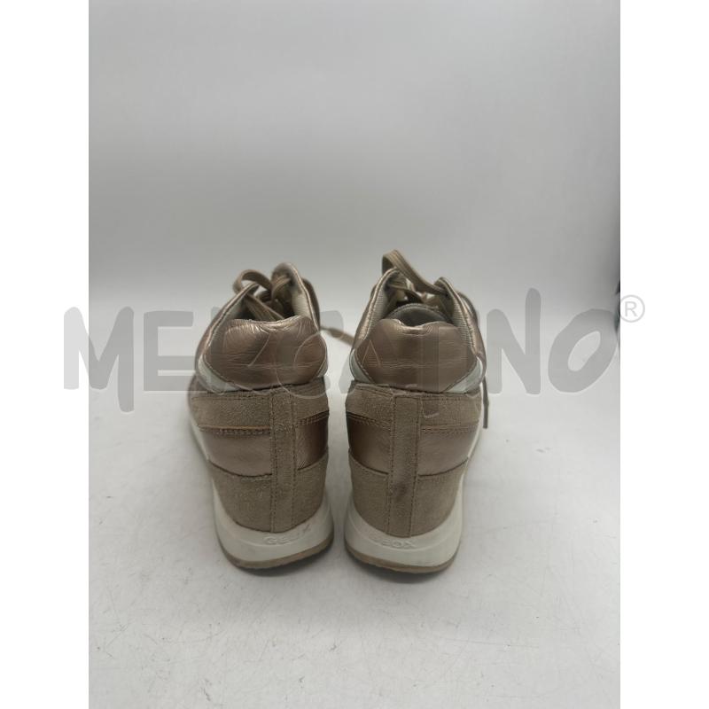 SCARPE DONNA GEOX ROSA BRONZATE LACCI | Mercatino dell'Usato Montesilvano 3