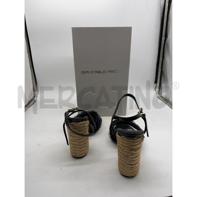 SCARPE DONNA GIANCARLO PAOLI NERO BLU STRASS | Mercatino dell'Usato Montesilvano 3