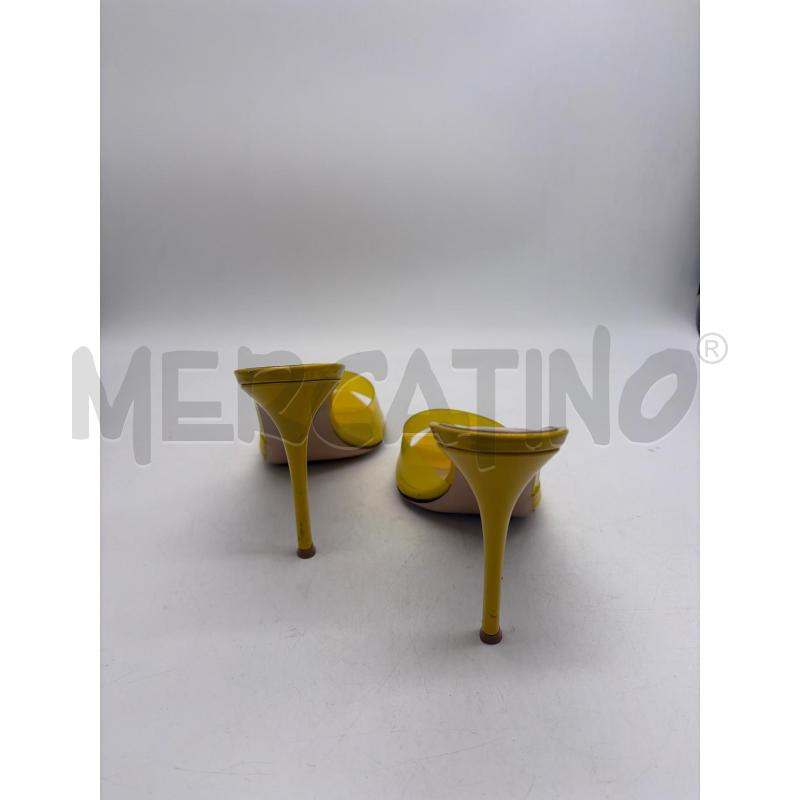 SCARPE DONNA GIANVITO ROSSI GIALLE | Mercatino dell'Usato Montesilvano 3