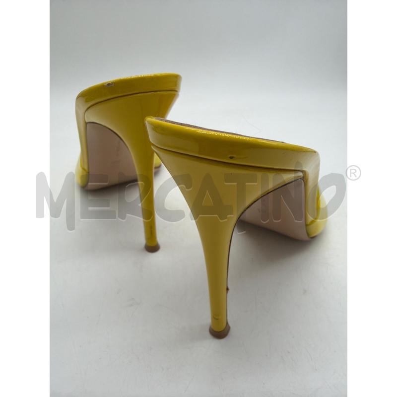 SCARPE DONNA GIANVITO ROSSI GIALLE | Mercatino dell'Usato Montesilvano 4