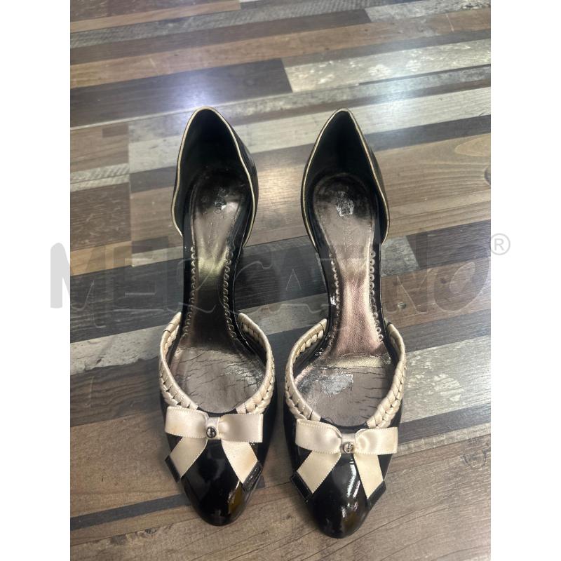 SCARPE DONNA GIORGIO ARMANI LUCIDE FIOCCHETTO BIIANCHE | Mercatino dell'Usato Montesilvano 1