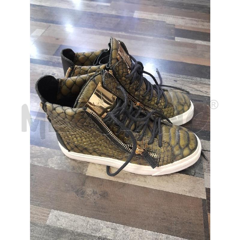 SCARPE DONNA GIUSEPPE ZANOTTI VERDE STAMPATE RETTILE LACCI | Mercatino dell'Usato Montesilvano 2