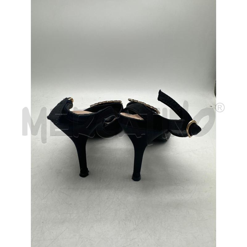 SCARPE DONNA GIVANA FIBBIA QUADRATA GLITTER GRIGI | Mercatino dell'Usato Montesilvano 3