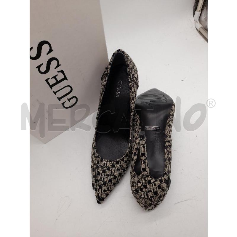 SCARPE DONNA GUESS BEIGE G NERA TACCO | Mercatino dell'Usato Montesilvano 3