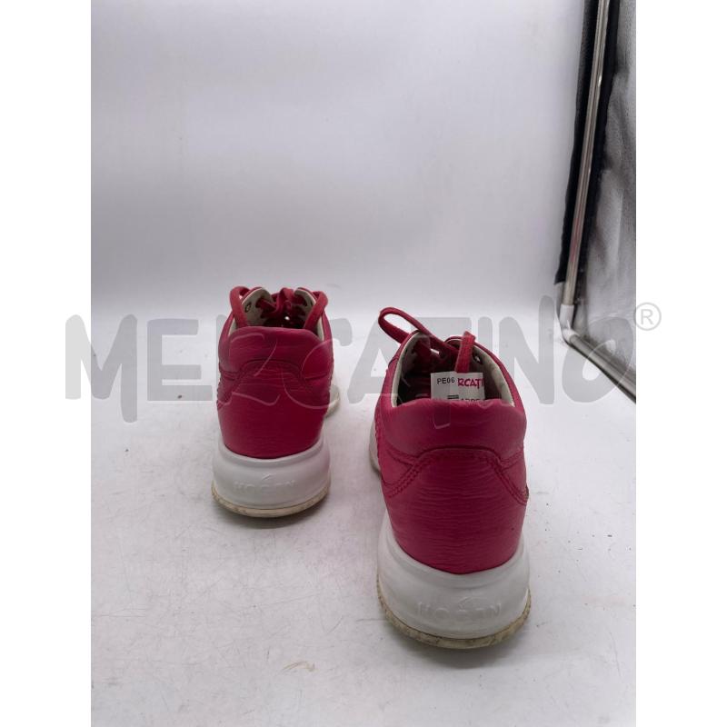 SCARPE DONNA HOGAN FUKSIA PELLE LACCI | Mercatino dell'Usato Montesilvano 3