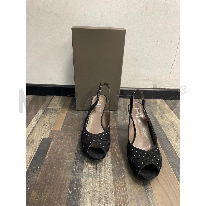 SCARPE DONNA IDENTITIES NERE APERTE INTRECCIATE GLITTER PUNTA | Mercatino dell'Usato Montesilvano 2