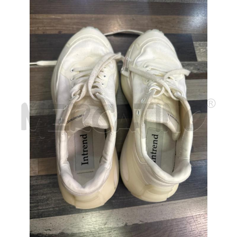 SCARPE DONNA INTREND BIANCHE  | Mercatino dell'Usato Montesilvano 4